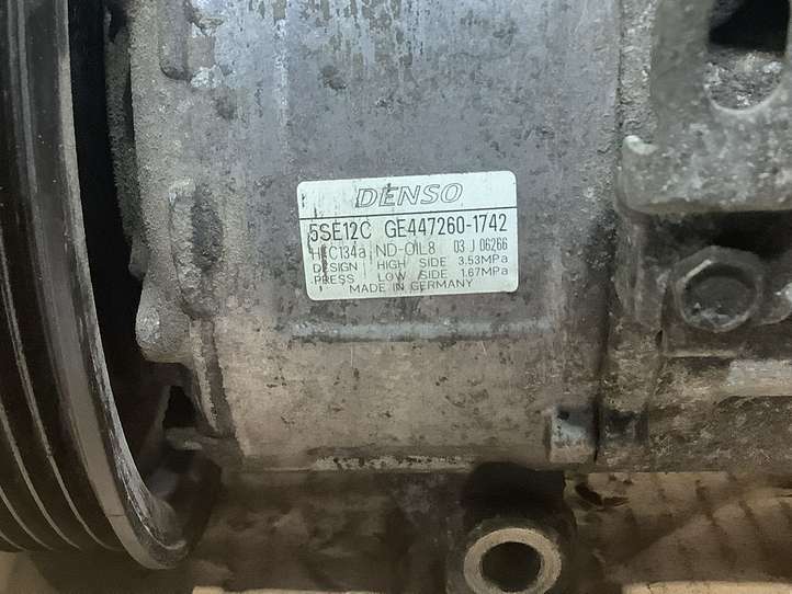 Toyota Avensis T250 (2006 - 2009)  4472601742 Компрессор (насос) кондиционера воздуха