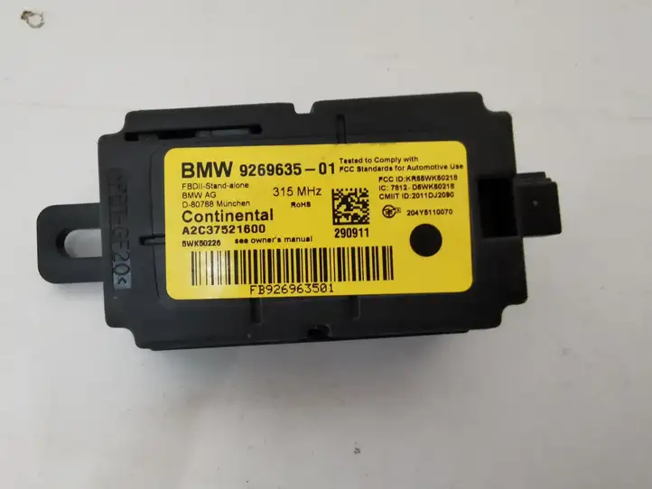 BMW 3 F30 F35 F31 (2012 - 2018) 9269635 Блок управления сигнализацией — фото 4