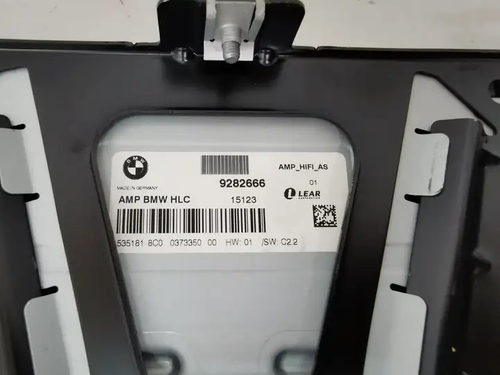 BMW 3 F30 F35 F31 (2012 - 2018) 9282666 Усилитель звука — фото 4
