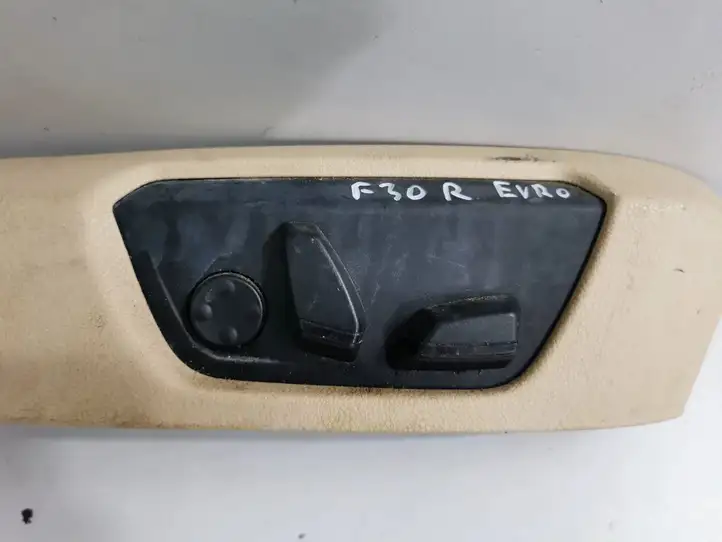 BMW 3 F30 F35 F31 (2012 - 2018) 7243556 Управление регулеровки сидений — фото 2