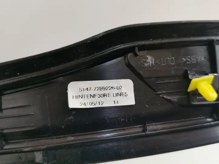 BMW 3 F30 F35 F31 (2012 - 2018) 7289226 Внутренняя обшивка порога (комплект) — фото 6