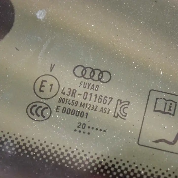 Audi Q3 F3 (2018 - ) 83A845297G Заднее боковое стекло — фото 4