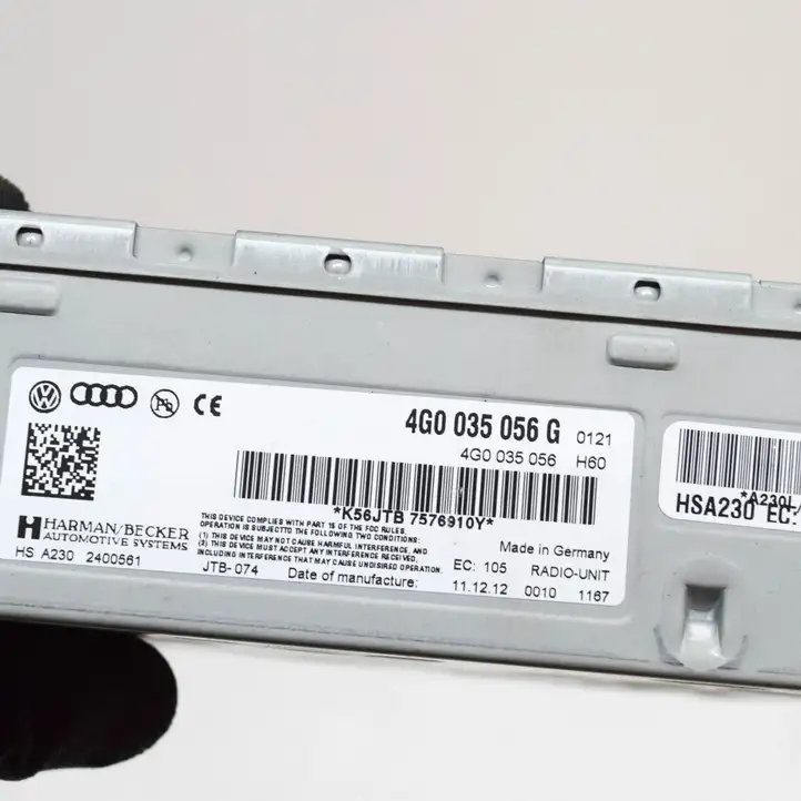 Audi A5 8T 8F (2011 - 2016) 4G0035056G Блок Hi-Fi аудиосистемы — фото 6