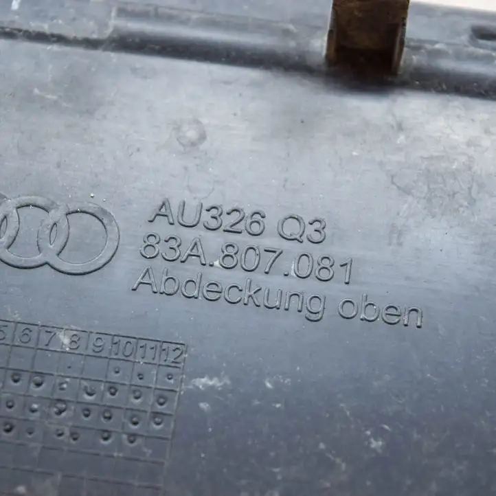 Audi Q3 F3 (2018 - ) 83A807081 Облицовка радиатора — фото 5