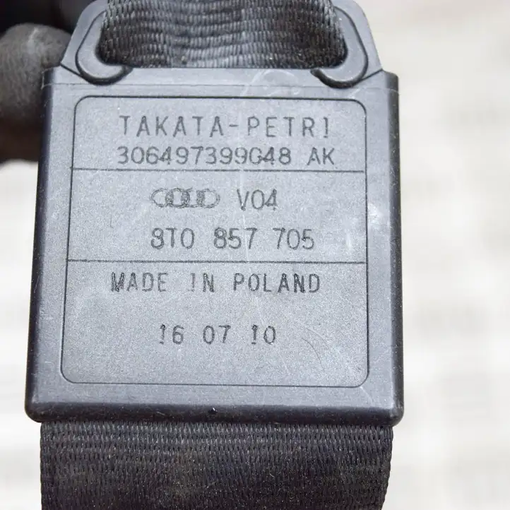 Audi A5 8T 8F (2007 - 2011) 8T0857705 Передний ремень безопасности — фото 6