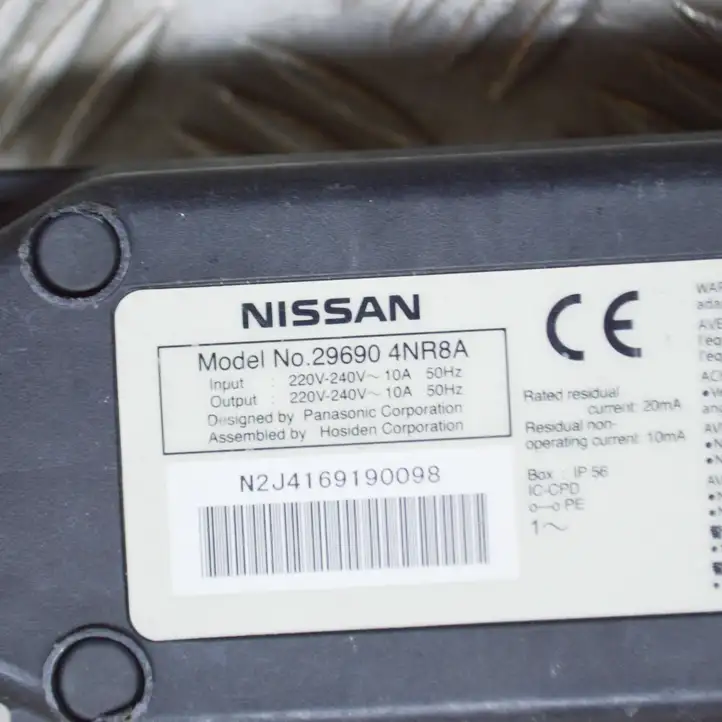 Nissan Leaf I (ZE0) (2010 - 2017) 296M13NL3E Кабель для зарядки электромобилей — фото 10