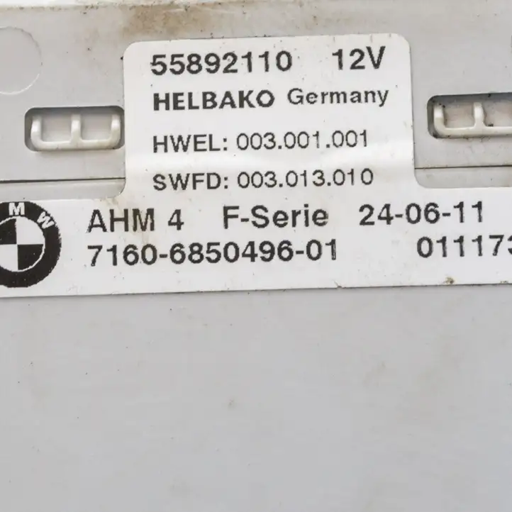 BMW X3 F25 (2010 - 2017) 003013010 Комплект буксировочного крюка — фото 8