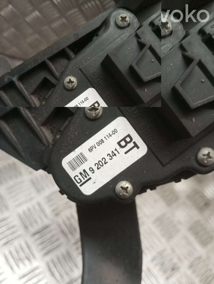 Opel Zafira (2003 - 2006)  6PV00811400 Педаль акселератора