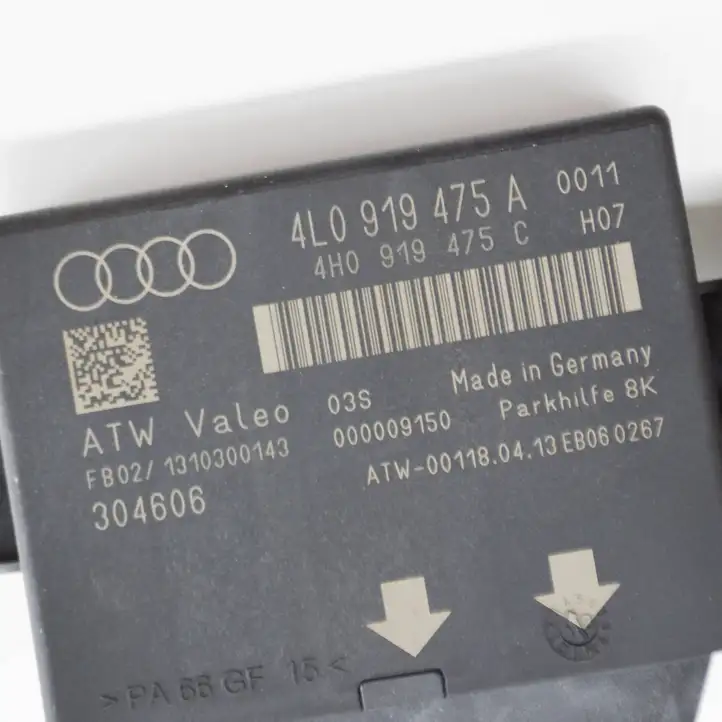 Audi Q7 4L (2009 - 2015) 4L0919475A Блок управления парктрониками — фото 7