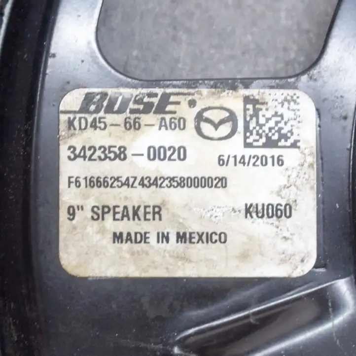 Mazda 6 (2012 - 2015) KD4566A60 Динамики передних дверей — фото 6