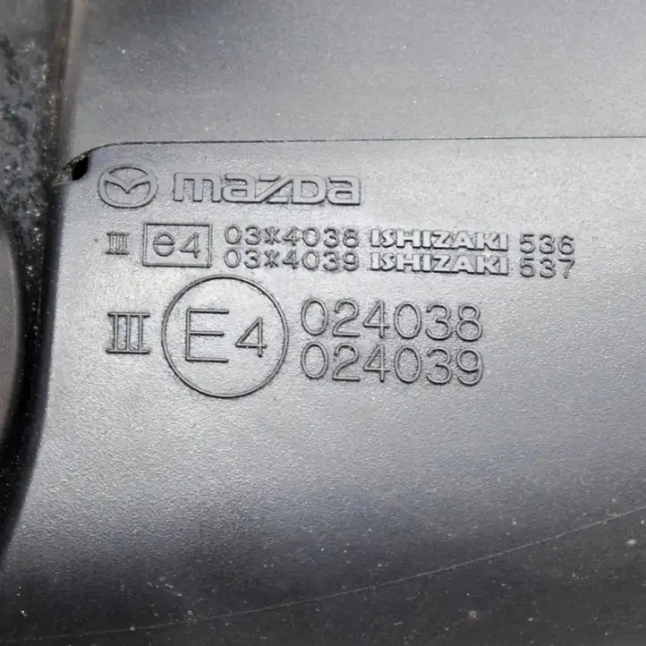Mazda 6 (2012 - 2015) E4024038 Боковое зеркало с электроприводом — фото 5
