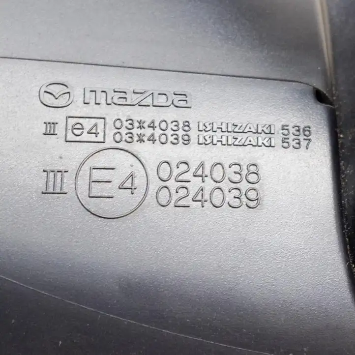 Mazda 6 (2012 - 2015) E4024038 Боковое зеркало с электроприводом — фото 5