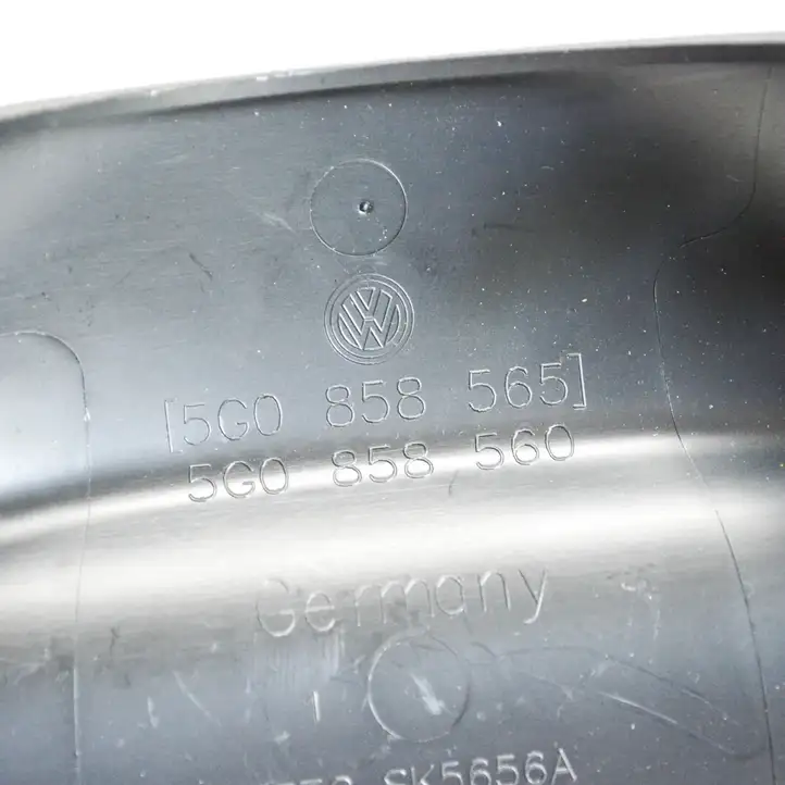 Volkswagen Golf VII (2013 - 2019) 5G0858565 Обшивка рулевой колонки — фото 4