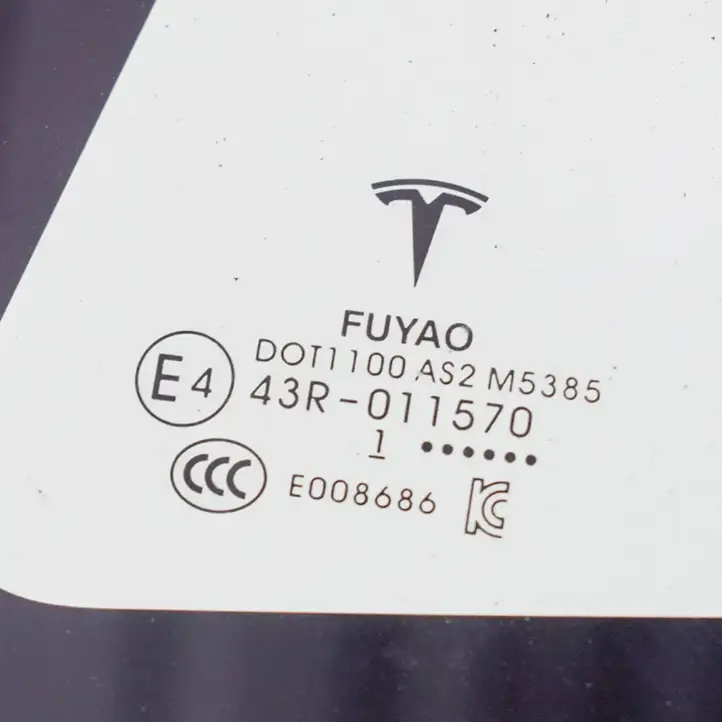Tesla Model 3 (2017 - 2023) 151497801B Заднее боковое стекло — фото 3