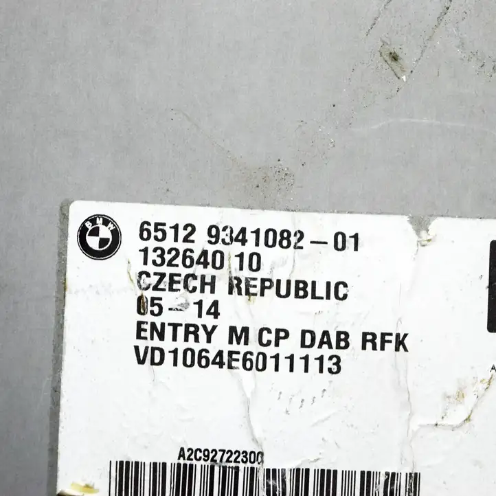 BMW 1 F20 F21 (2011 - 2019) 9341082 Магнитола / мультимедийная система — фото 6