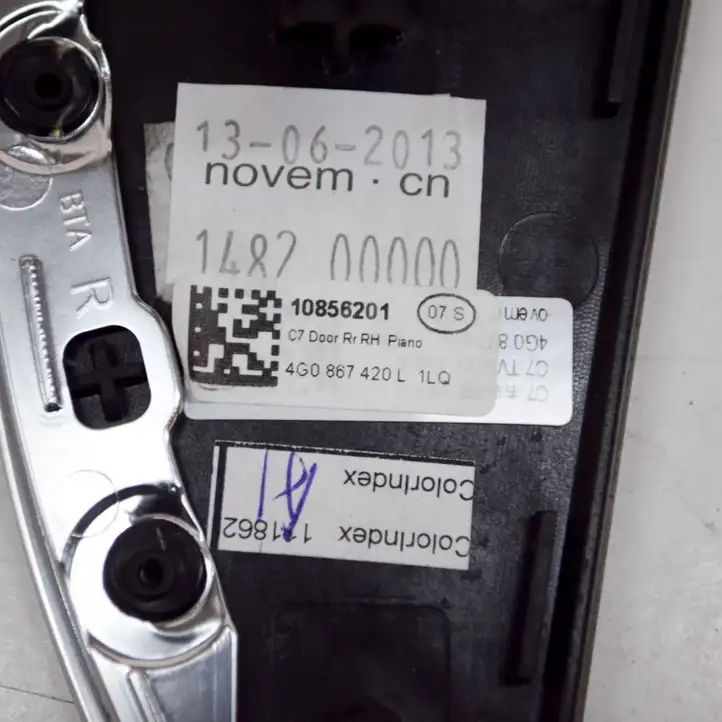 Audi A6 C7 (2011 - 2014) 4G0867420L Накладка кнопки стеклоподъемника — фото 8