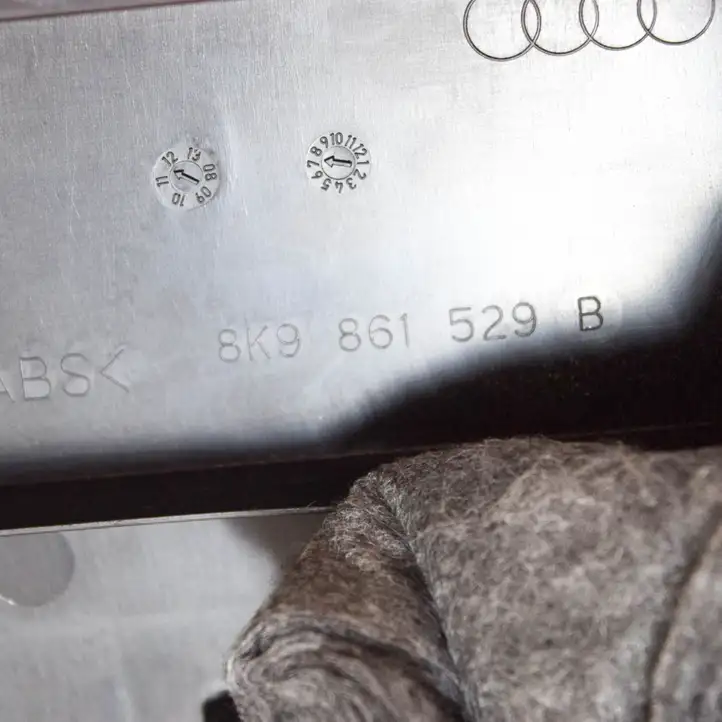 Audi A4 S4 B8 8K (2011 - 2015) 8K9861529B Пол багажника — фото 5