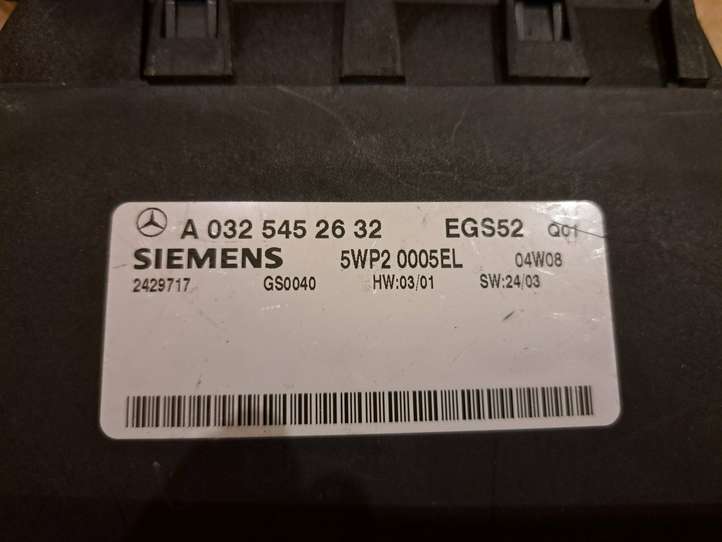 Mercedes-Benz E W211 (2002 - 2009)  A0325452632 Блок управления коробки передач
