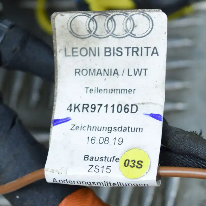 Audi E-tron GT (2020 - ) 4KE907175A Кабель для зарядки электромобилей — фото 8