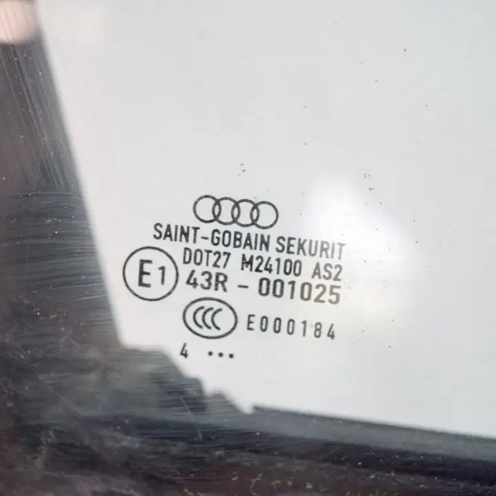Audi A4 S4 B7 8E 8H (2004 - 2009) 43R001025 Стекло передней двери — фото 4
