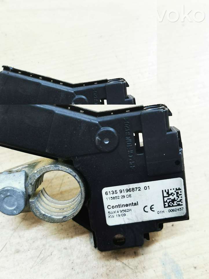 BMW 7 F01 F02 F03 F04 (2008 - 2016)  9196872 Минусовый провод (аккумулятора)
