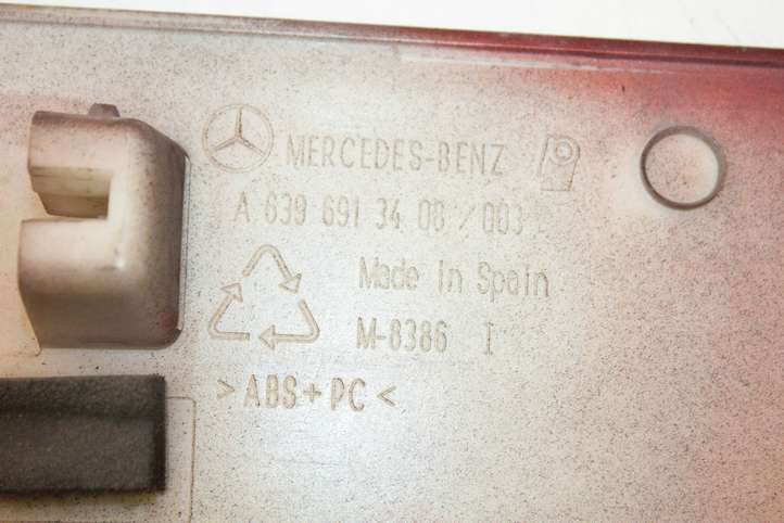 Mercedes-Benz Vito Viano W639 (2003 - 2010)  A6396913408 Молдинги (отделка) раздвижных дверей