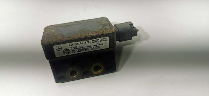 Mercedes-Benz ML W163 (1997 - 2005)  A0025429418 Датчик ESP (системы стабильности) (датчик курсовой устойчивости))