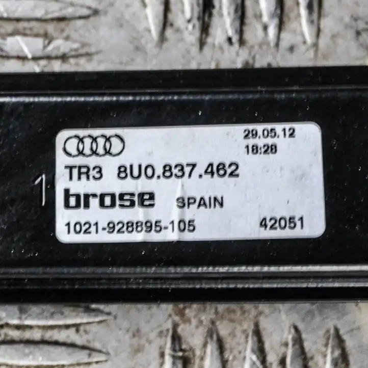 Audi Q3 8U (2011 - 2014) 8U0837462 Электростеклоподъемник передний (комплект) — фото 3