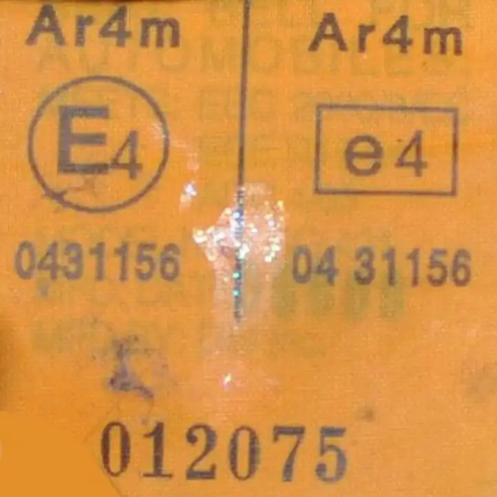 Chevrolet Aveo (2008 - 2011) 0431156 Задний ремень безопасности — фото 4