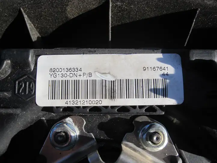 Volkswagen Cross Polo (2003 - 2009) 8200136334 Подушка безопасности руля — фото 3