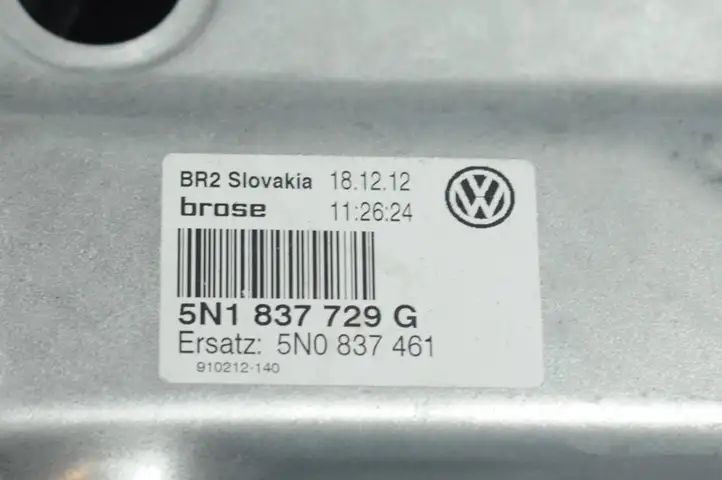Volkswagen Tiguan (2011 - 2016) 5N1837729G Электростеклоподъемник передний (комплект) — фото 4