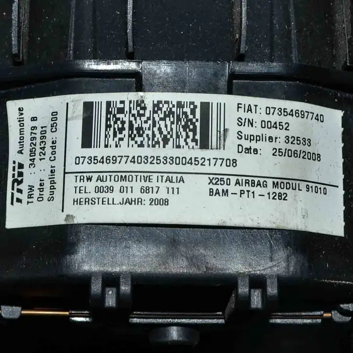 Citroen Jumper (2007 - 2013) 07354697740 Подушка безопасности руля — фото 3