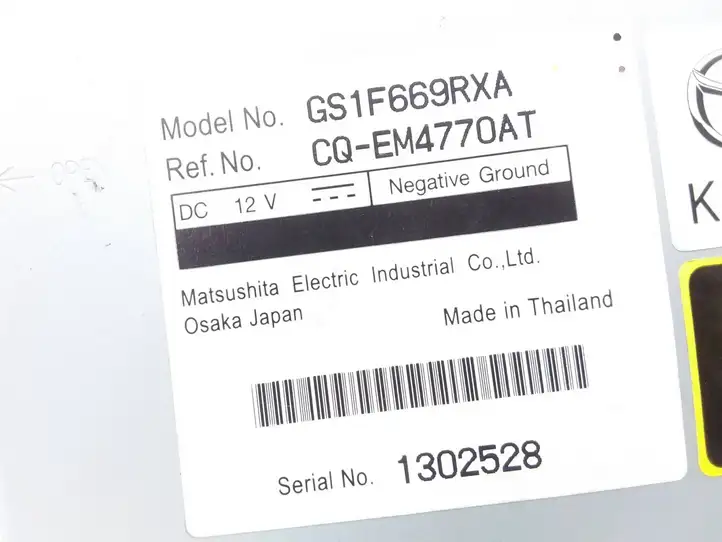 Mazda 6 (2009 - 2012) GS1F669RXA Магнитола / мультимедийная система — фото 2