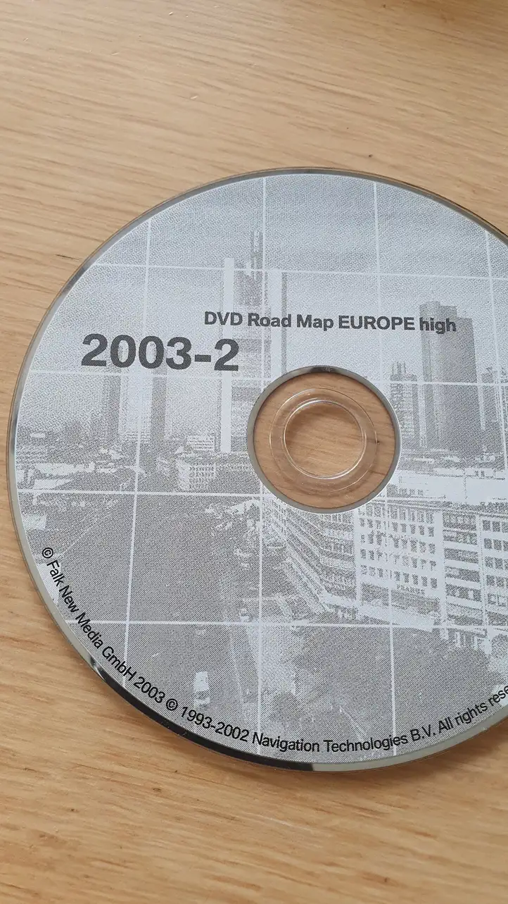 BMW 5 E39 (1996 - 2003) T10006673 Навигационные карты CD/DVD — фото 3