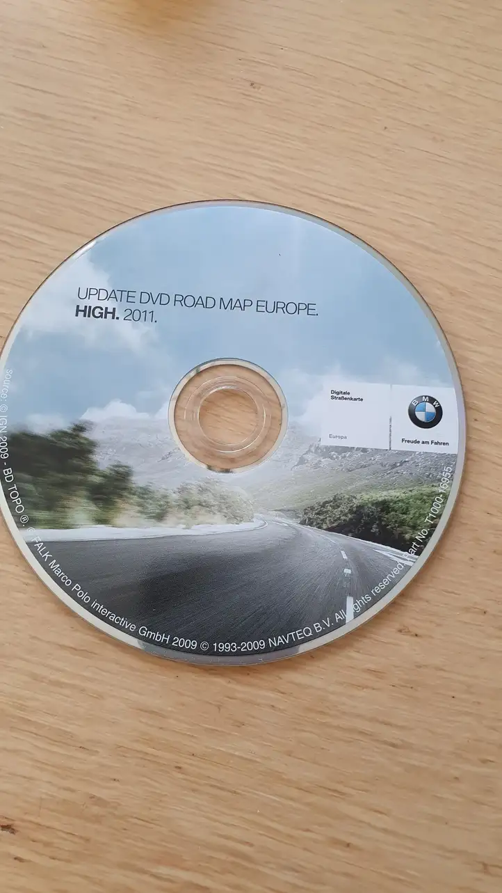 BMW 5 E39 (1996 - 2003) T100016955 Навигационные карты CD/DVD — фото 1