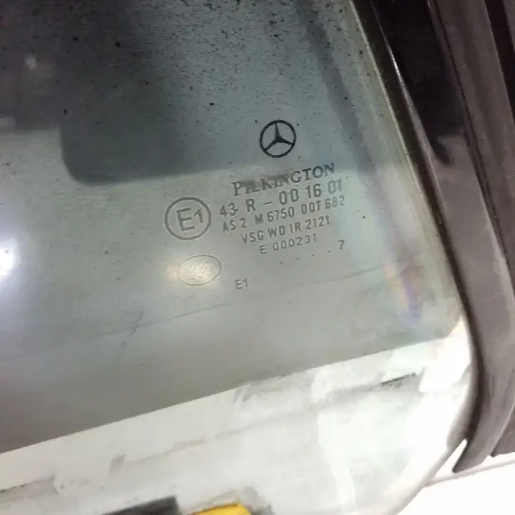 Mercedes-Benz CL C216 (2007 - 2014) 43R001601 Заднее боковое стекло — фото 3