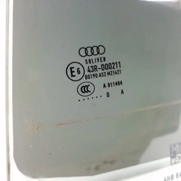 Audi A8 S8 D4 4H (2010 - 2014) 4H0845025 Стекло задней двери — фото 4