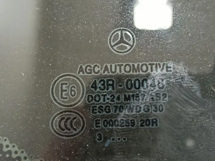 Mercedes-Benz CLS C218,X218 (2011 - 2017) A2186700000 Заднее боковое стекло — фото 3