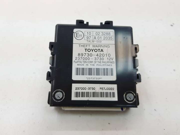 8973042010 Toyota RAV 4 (XA30) Signalizacijos valdymo blokas