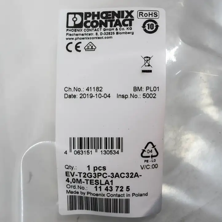 Tesla Model 3 (2017 - 2023)  EVT2G3PC3AC32A Кабель для зарядки электромобилей