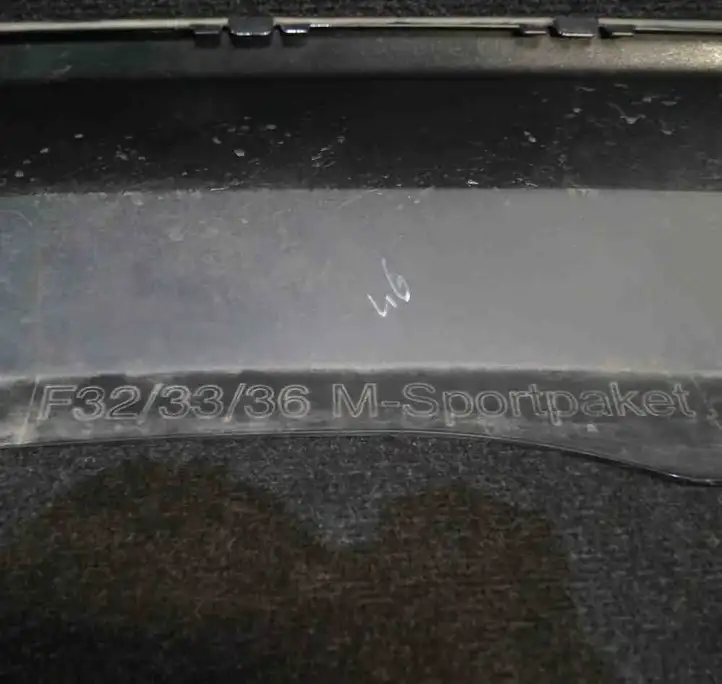 BMW 4 F32 F33 (2013 - 2017) 8054487 Нижняя часть переднего бампера — фото 3