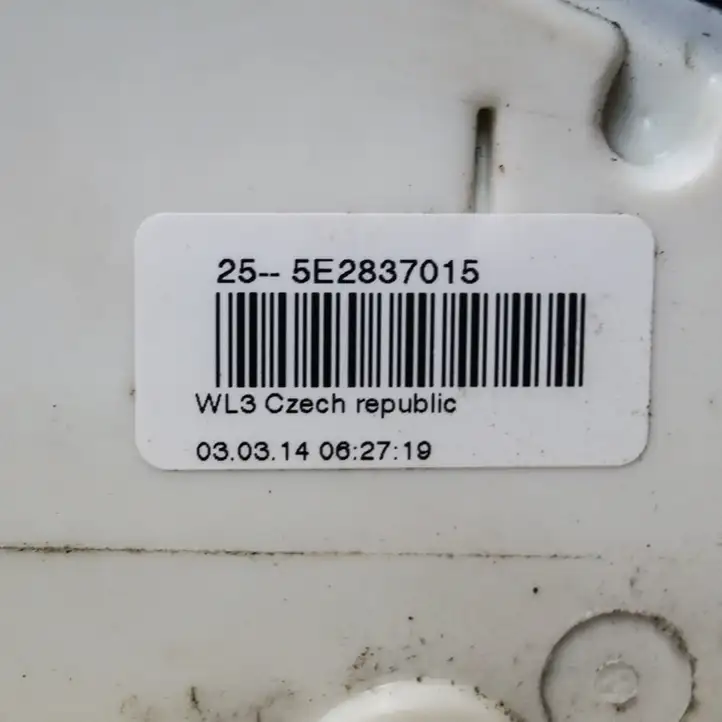 Skoda Yeti (5L) (2013 - 2018) 5E2837015 Замок ручки двери — фото 4