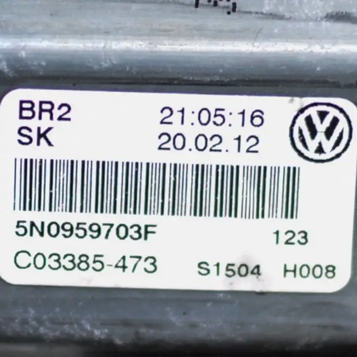 Volkswagen Tiguan (2011 - 2016) 5N0959703F Стеклоподъемник задней двери — фото 3