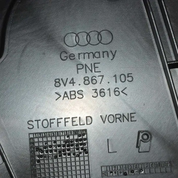 Audi A3/S3 8V (2012 - 2016) 8V4867105 Обшивка передней двери — фото 4