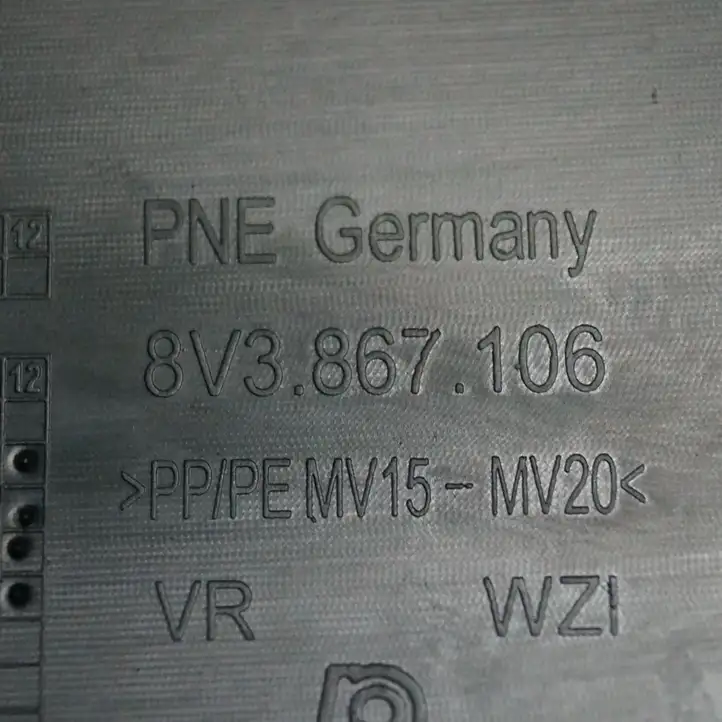 Audi A3/S3 8V (2012 - 2016) 8V3867106 Обшивка передней двери — фото 2