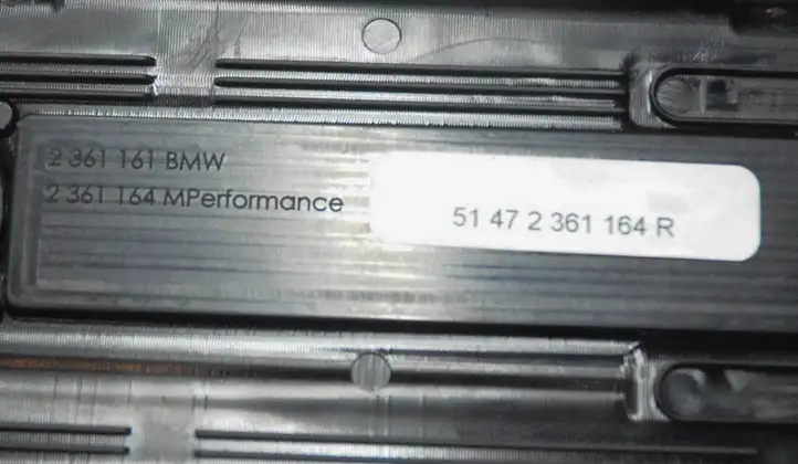 BMW X3 F25 (2010 - 2017) 23611642361161 Внутренняя обшивка порога (комплект) — фото 8