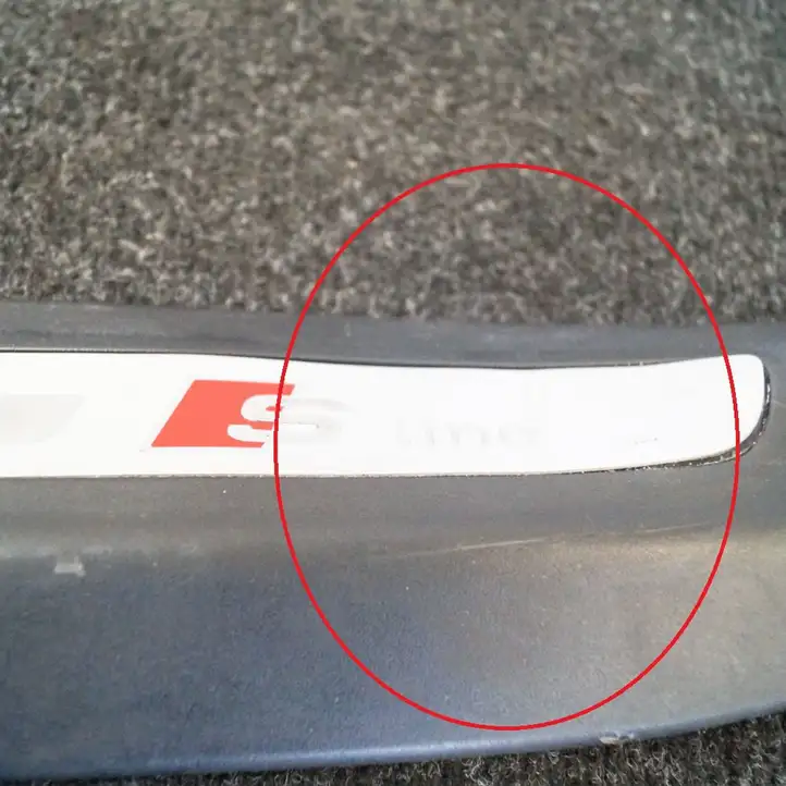 Audi Q7 4L (2009 - 2015) 4L0853375F Внутренняя отделка заднего порога — фото 4