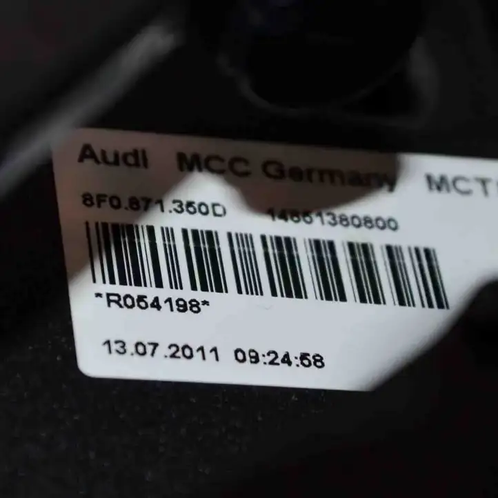Audi A5 8T 8F (2007 - 2011) 8F0871350D Комплект складной крыши — фото 3