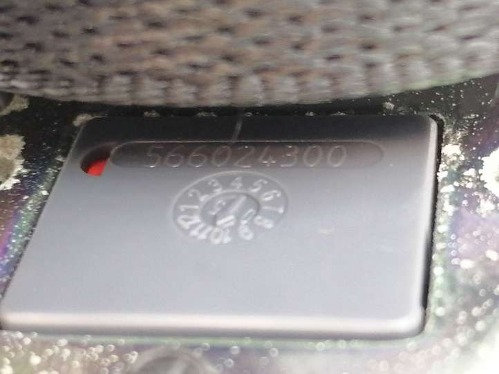 Mercedes-Benz E W211 (2002 - 2009)  2118600585 Задний ремень безопасности