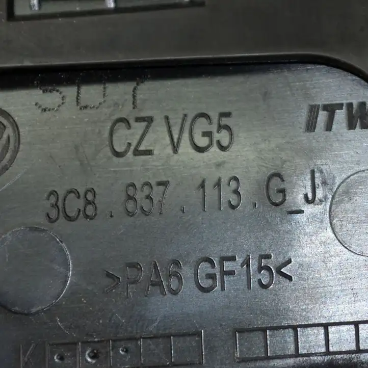 Volkswagen PASSAT CC (2008 - 2012) 3C8837113 Внутренняя ручка двери — фото 5